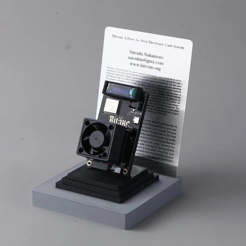 Bitaxe Gamma 601 Bitcoin Miner - 1.2Th/S, 18W, Open Source with Power Supply