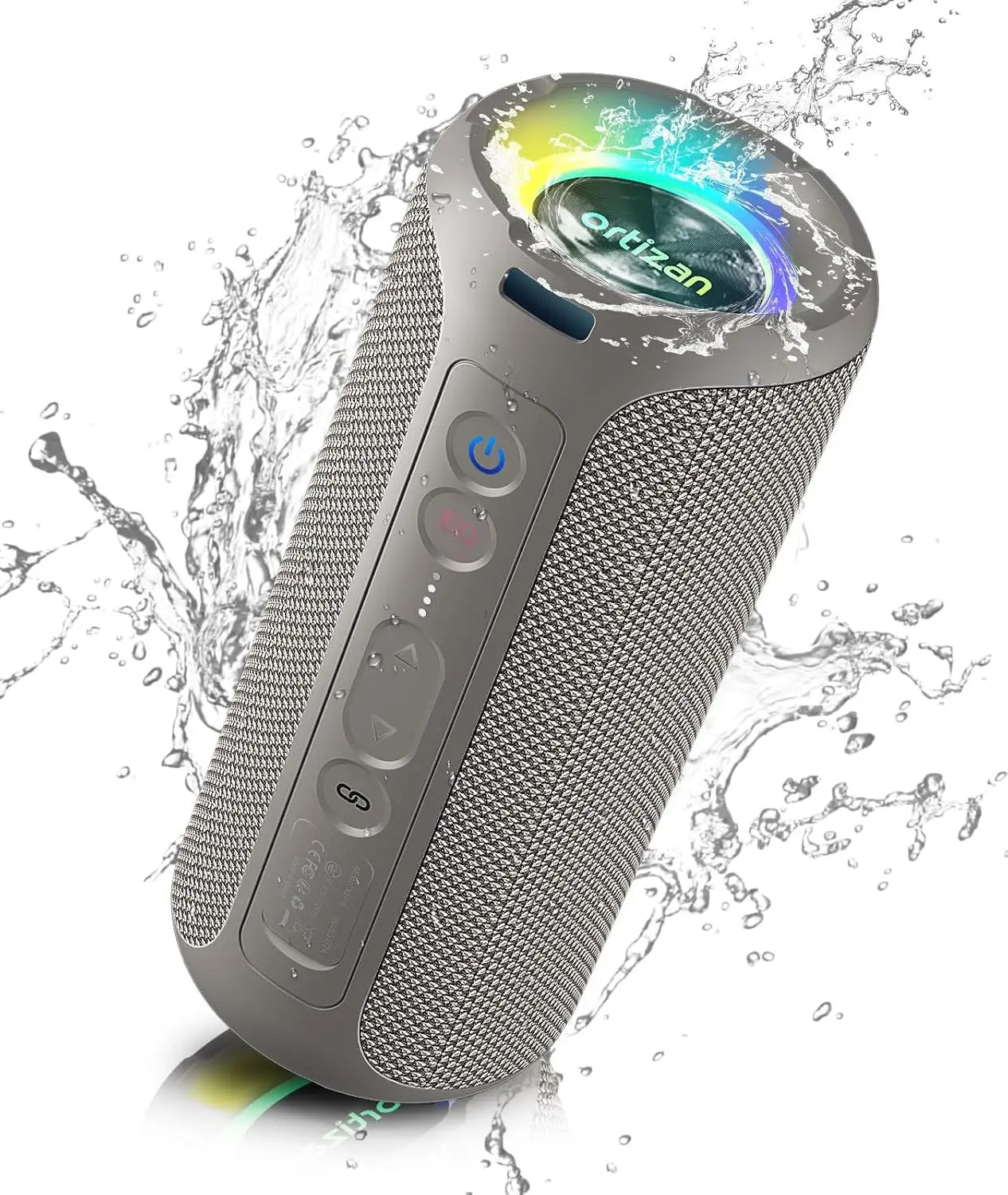 Ortizan 40W Enhanced Bass Portable Bluetooth Speaker with 30 Hours Playtime and IP7 Waterproof Rating, Bluetooth 5.3 Technology
