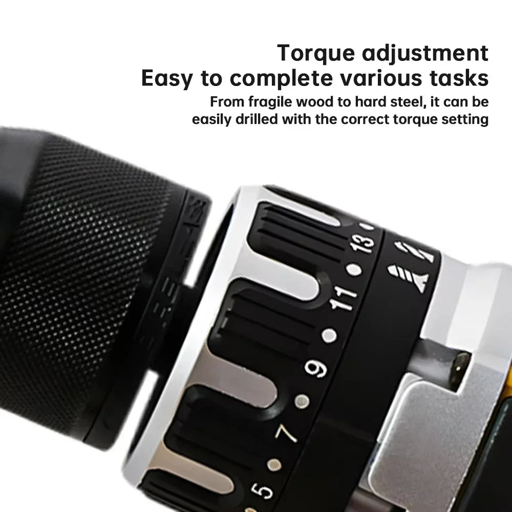 DeWalt DCD796 2025 Cordless Brushless Electric Drill - 2000 RPM Adjustable Speed Impact Driver with Rechargeable Power Tools