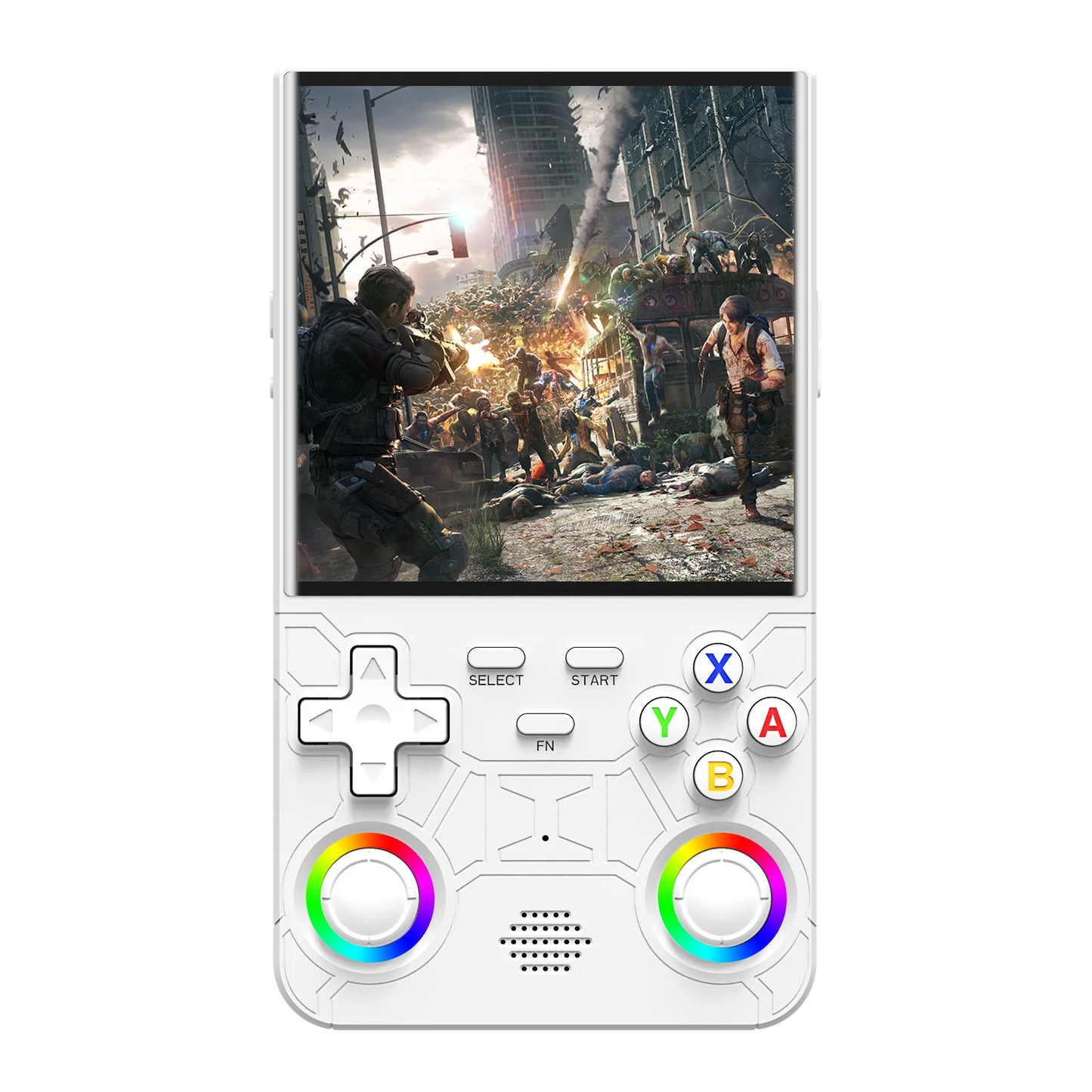 R36 Ultra Portable Retro Game Console with 4'' IPS Screen - Handheld Emulator with 64G/128G Storage and Over 20,000 Games