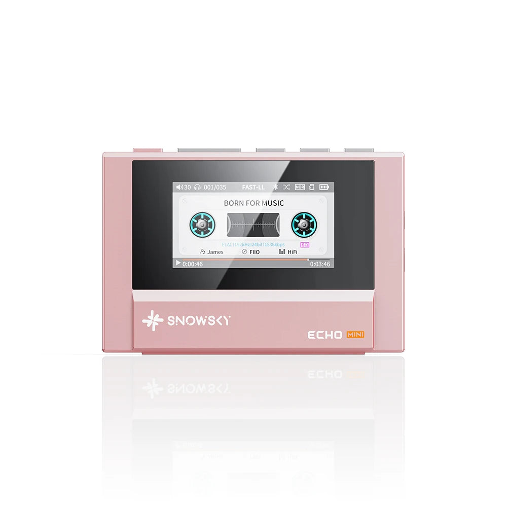 Snowsky Echo Mini Hi-Fi Bluetooth MP3 Music Player with 15 Hours Playback and 3.5mm/4.4mm Headphone Outputs