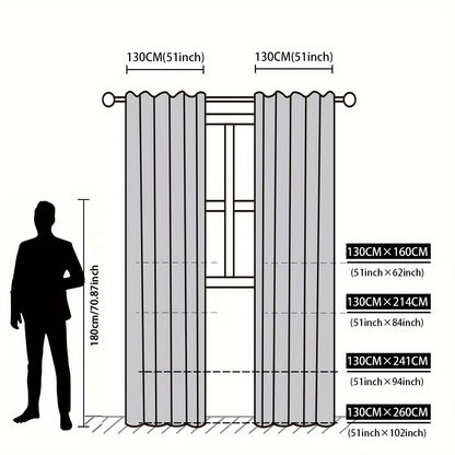 1pc Full Blackout Orange And Beige Peony Laminated Light Luxury Draping Three-Dimensional Perforated Curtains