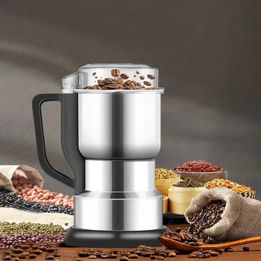 Transform Your Coffee Ritual with the New High-Power 400W Multi-Functional Electric Coffee Bean Grinder – Portable, Food-Grade Stainless Steel Kitchen Essential!