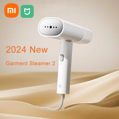 Xiaomi MIJIA Handheld Garment Steamer 2 - Portable and Foldable Electric Steam Iron Cleaner for Home Use
