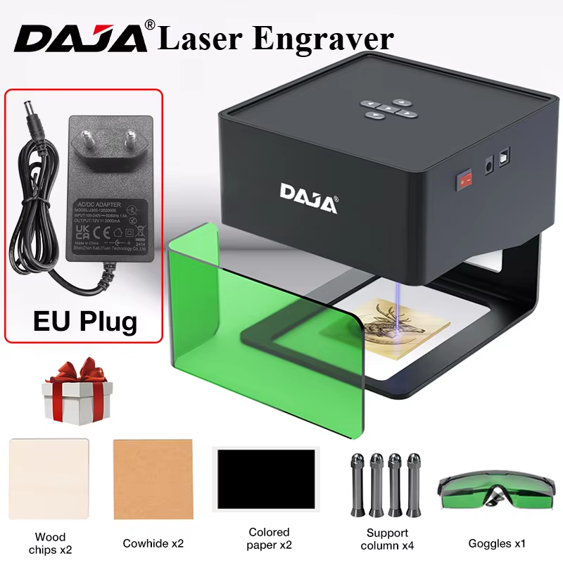 DAJA Laser Engraver for DIY Projects Bluetooth - Versatile CNC Machine for Engraving