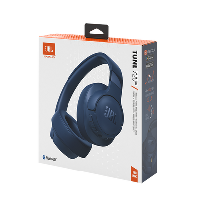 JBL Tune 720BT Wireless On-Ear Headphones with Bluetooth 5.0 and Noise Cancelling Technology for Gaming and Sports