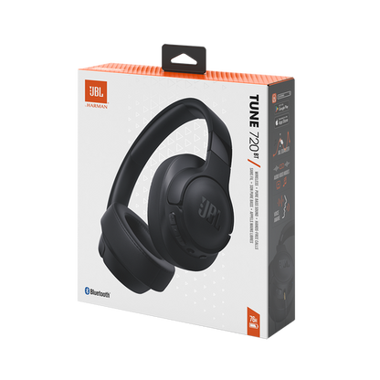 JBL Tune 720BT Wireless On-Ear Headphones with Bluetooth 5.0 and Noise Cancelling Technology for Gaming and Sports