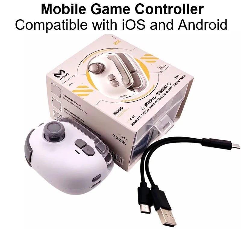 MEMO MB03 Pro Mobile Game Controller with Smart Recoil Control and Vibration for iOS and Android - One-Click Equipment Swap