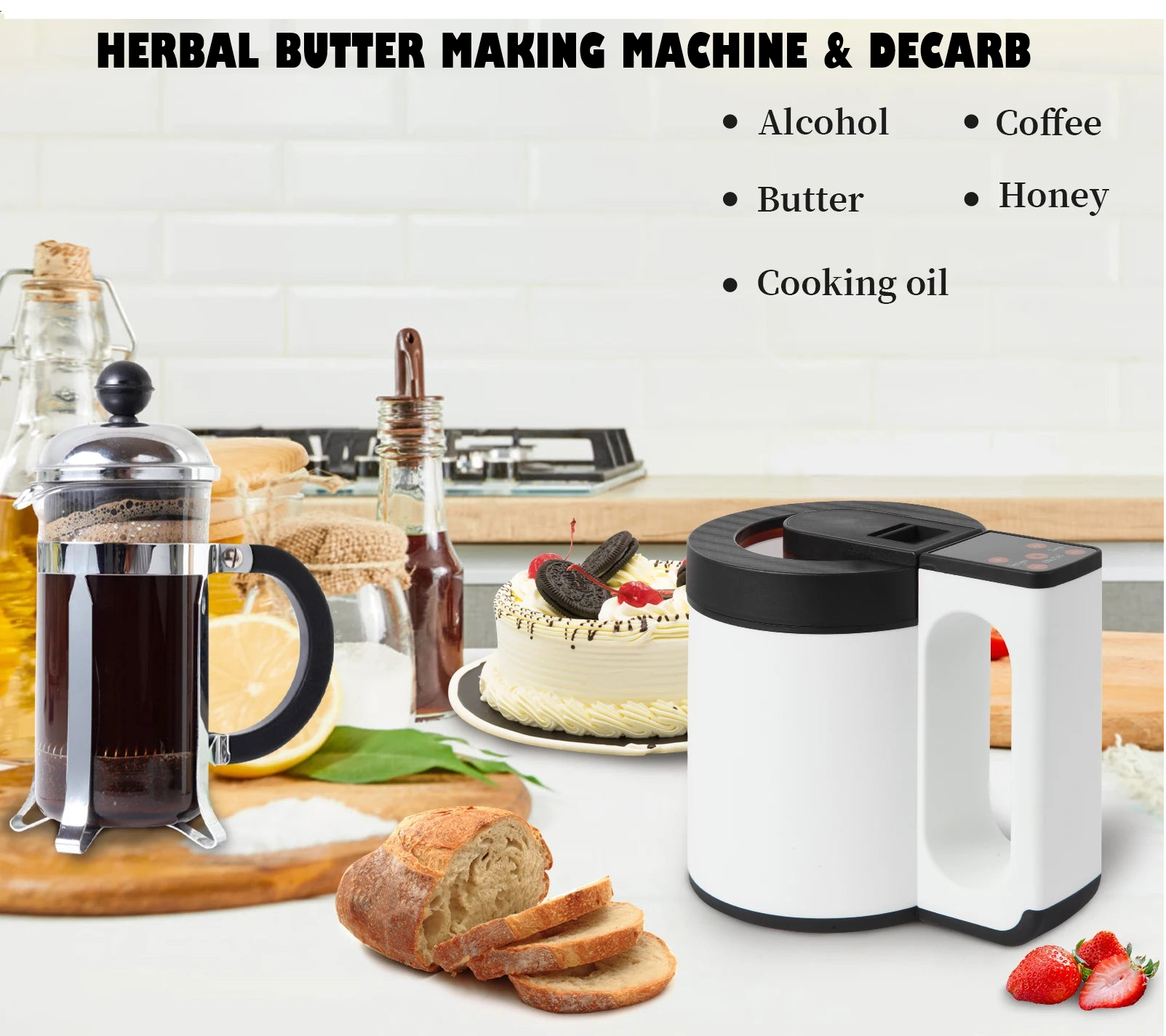 Herbal Butter making Machine, Herbal Oil, Infusion and Decarb Machine