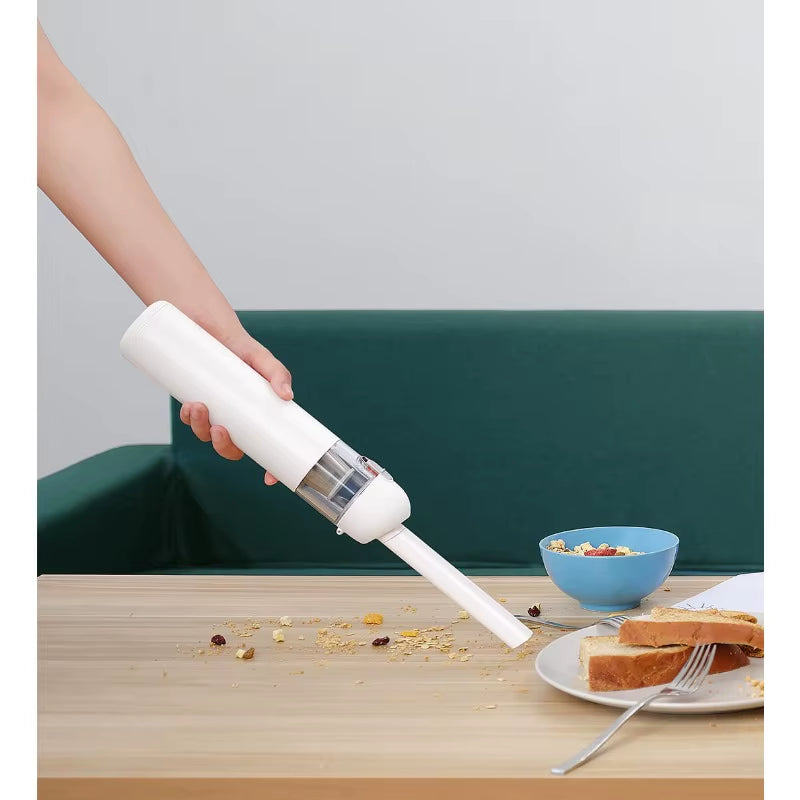 Xiaomi MIJIA Portable Handheld Vacuum Cleaner - Wireless Mini Dust Collector with 13000PA Cyclone Suction for Home and Car