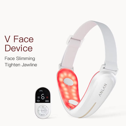 ANLAN V-Face Lifting Device with EMS Technology for Double Chin Reduction and Facial Slimming