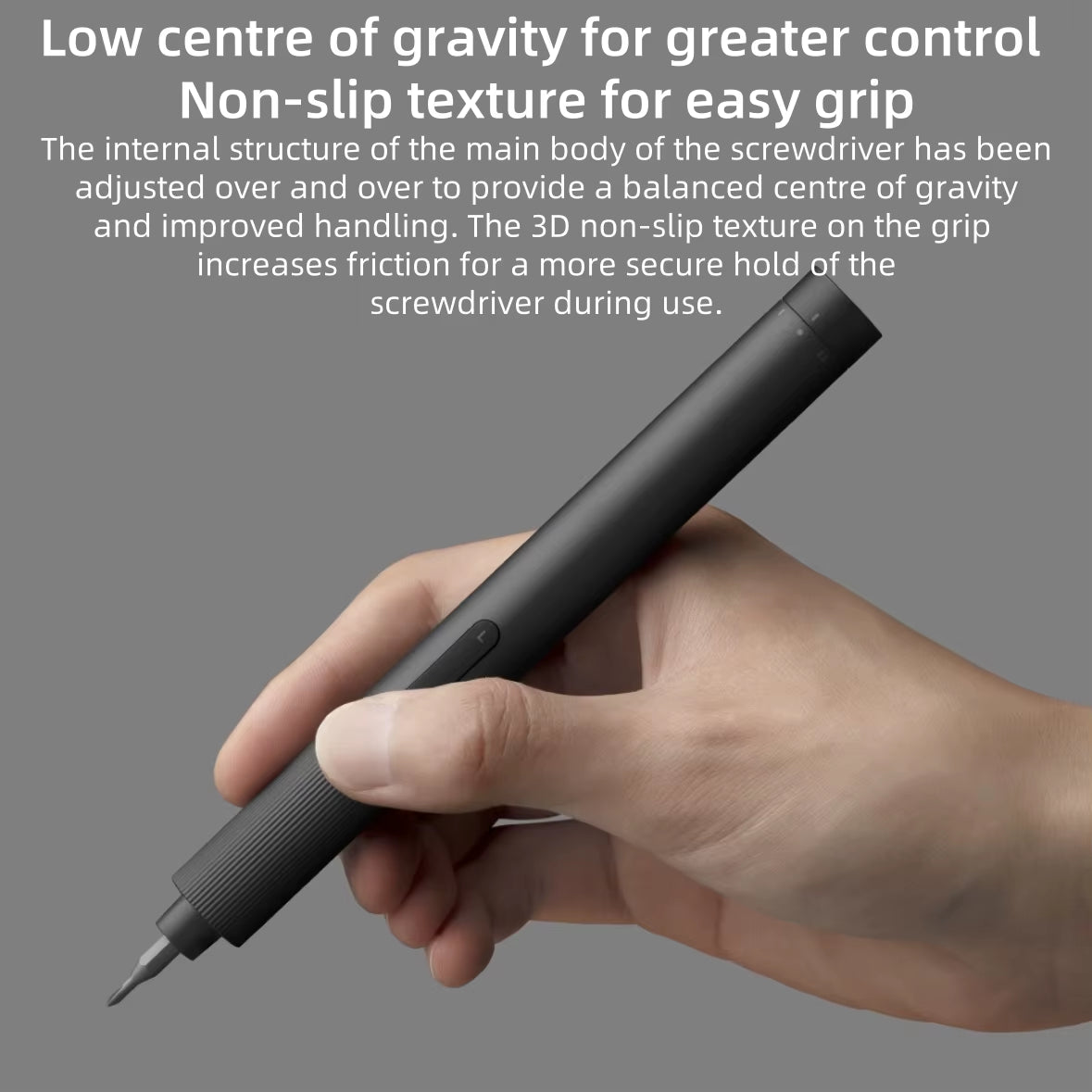 Xiaomi  Electric Precision Screwdriver Kit with 2 Gear Torque Control, 400 Screws, Type-C Rechargeable, Magnetic Aluminum Case