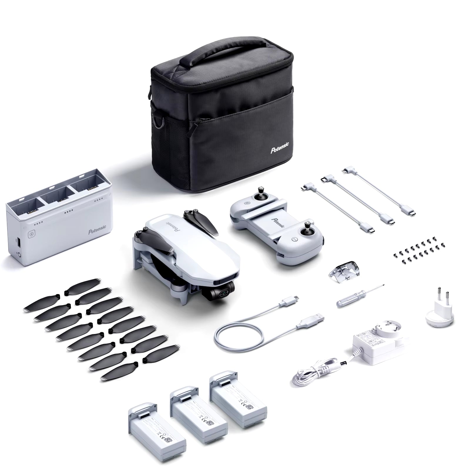 C0 Mini Drone with 3-Axis Gimbal - Capture Stunning 4K Aerial Footage with 6KM Range - Perfect Travel Companion for Enthusiasts