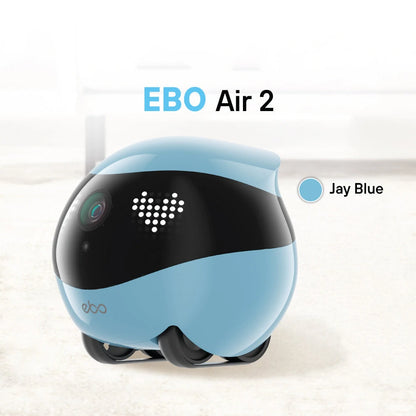 Enabot EBO AIR2 Intelligent Wireless Camera Robot for Remote Monitoring and Pet Companionship with Real-Time Control - Ideal Custom Gift