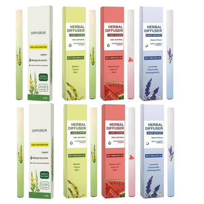 Herbal Refreshing Breathing Sticks for Relaxation and Nasal Clarity - Available in 1 to 8 Pieces