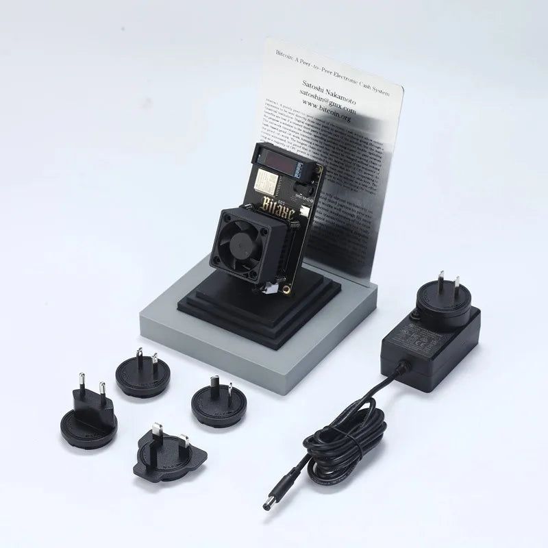 Bitaxe Gamma 601 Bitcoin Miner - 1.2Th/S, 18W, Open Source with Power Supply