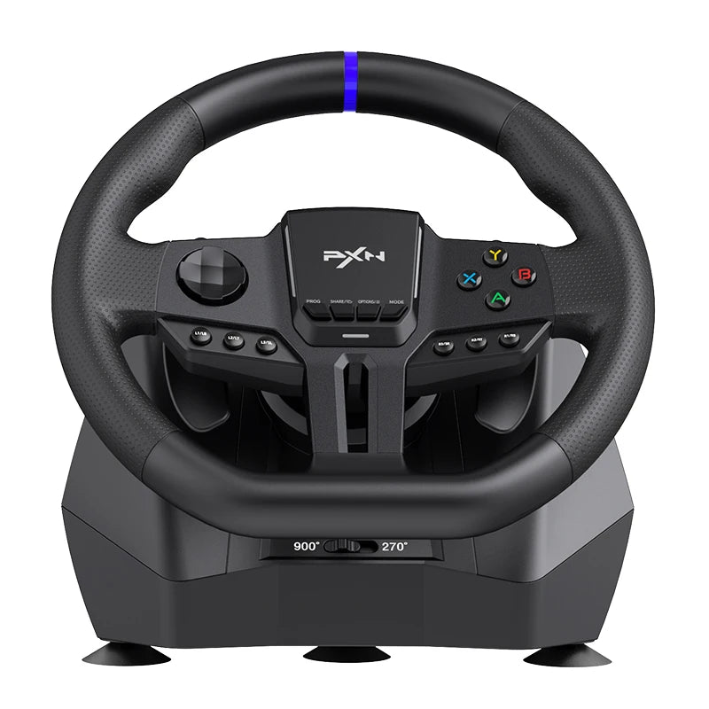  Gaming Steering Wheel V900 GEN2 - 270°/900° Rotation Racing Simulator for PC, Switch, All Sony PS Game series and Xbox Series 