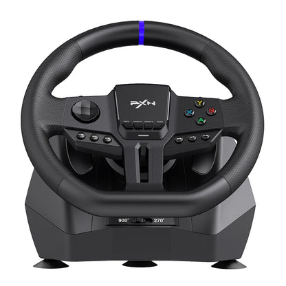  Gaming Steering Wheel V900 GEN2 - 270°/900° Rotation Racing Simulator for PC, Switch, All Sony PS Game series and Xbox Series 