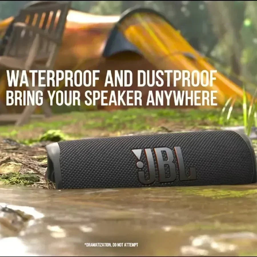 JBL Flip 6 Portable Bluetooth Speaker - IPX7 Waterproof Outdoor Stereo with Independent Tweeter and Enhanced Bass