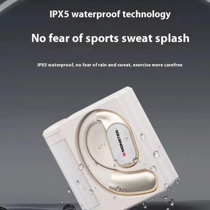 MONSTER AC530 Bluetooth 6.0 IPX5 Waterproof Bone Conduction Earphones 