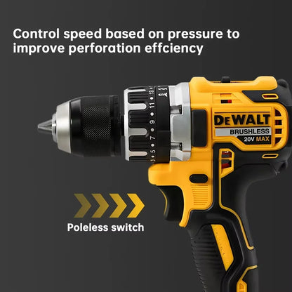 DeWalt DCD796 2025 Cordless Brushless Electric Drill - 2000 RPM Adjustable Speed Impact Driver with Rechargeable Power Tools