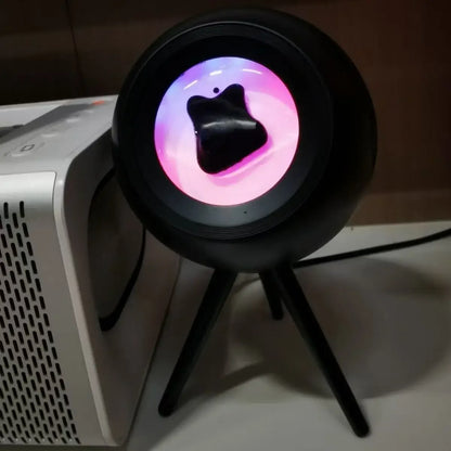 Touch Control and Dancing Magnetic Ferrofluid Display 30W Bluetooth Speaker with - LED Loudspeaker and Decorative 