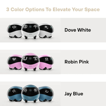 Enabot EBO AIR2 Intelligent Wireless Camera Robot for Remote Monitoring and Pet Companionship with Real-Time Control - Ideal Custom Gift