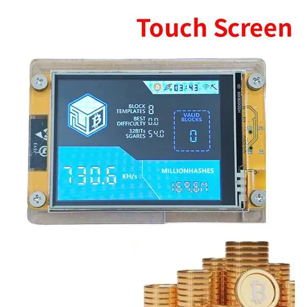 Nerdminer V3 2.8-Inch Bitcoin Solo Mining Machine for Cryptocurrency Mining