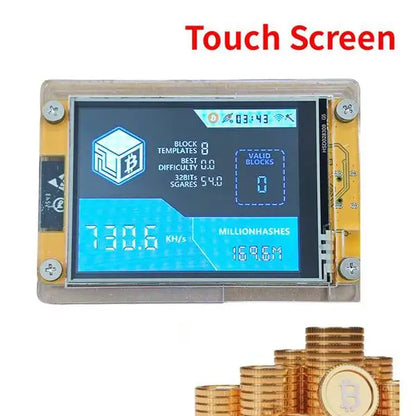 Nerdminer V3 2.8-Inch Bitcoin Solo Mining Machine for Cryptocurrency Mining