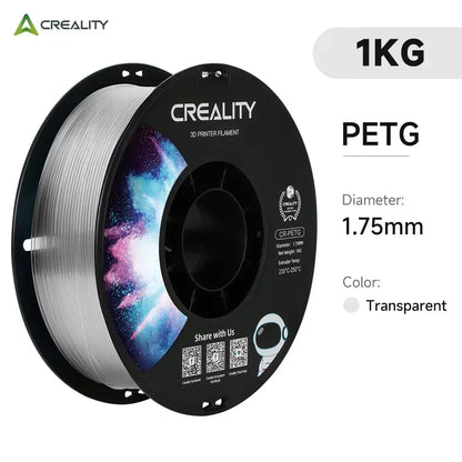 CREALITY 3D Printer Filament CR-PETG 1Kg 1.75Mm - Compatible with All FDM Printers