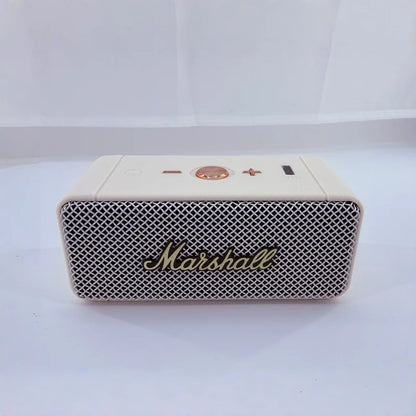 Marshall EMBERTON Portable Bluetooth Speaker - Wireless Retro Music Player with Stereo Subwoofer for Home and Sports