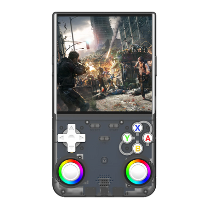 R36 Ultra Portable Retro Game Console with 4'' IPS Screen - Handheld Emulator with 64G/128G Storage and Over 20,000 Games