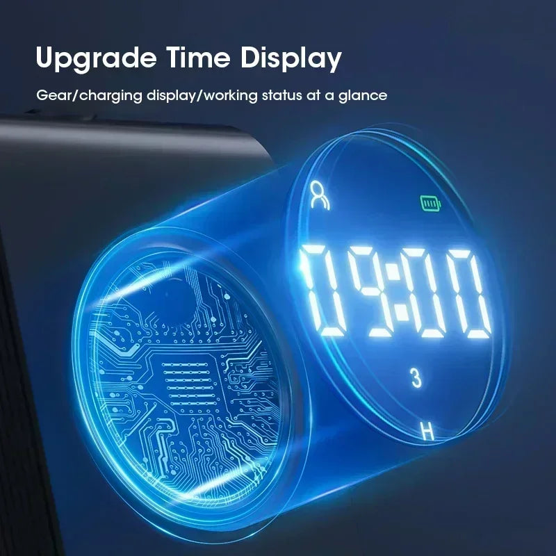 Wall-Mounted Aromatherapy Diffuser with Body Sensor, Deodorization Features, and Integrated Clock Light