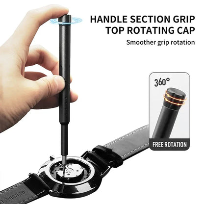 Professional Precision Screwdriver Set - 32-in-1 Torx, Hex, and Phillips Magnetic Bits for Phone, Watch, and Laptop Repairs