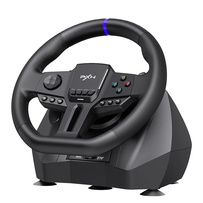  Gaming Steering Wheel V900 GEN2 - 270°/900° Rotation Racing Simulator for PC, Switch, All Sony PS Game series and Xbox Series 