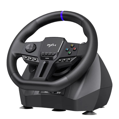  Gaming Steering Wheel V900 GEN2 - 270°/900° Rotation Racing Simulator for PC, Switch, All Sony PS Game series and Xbox Series 