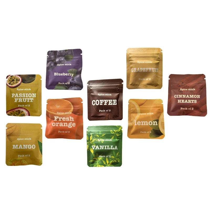 Aromatherapy cotton core 3-Piece Replacement Sticks Smokeless Essential Oil Inhaler for Smoking Cessation