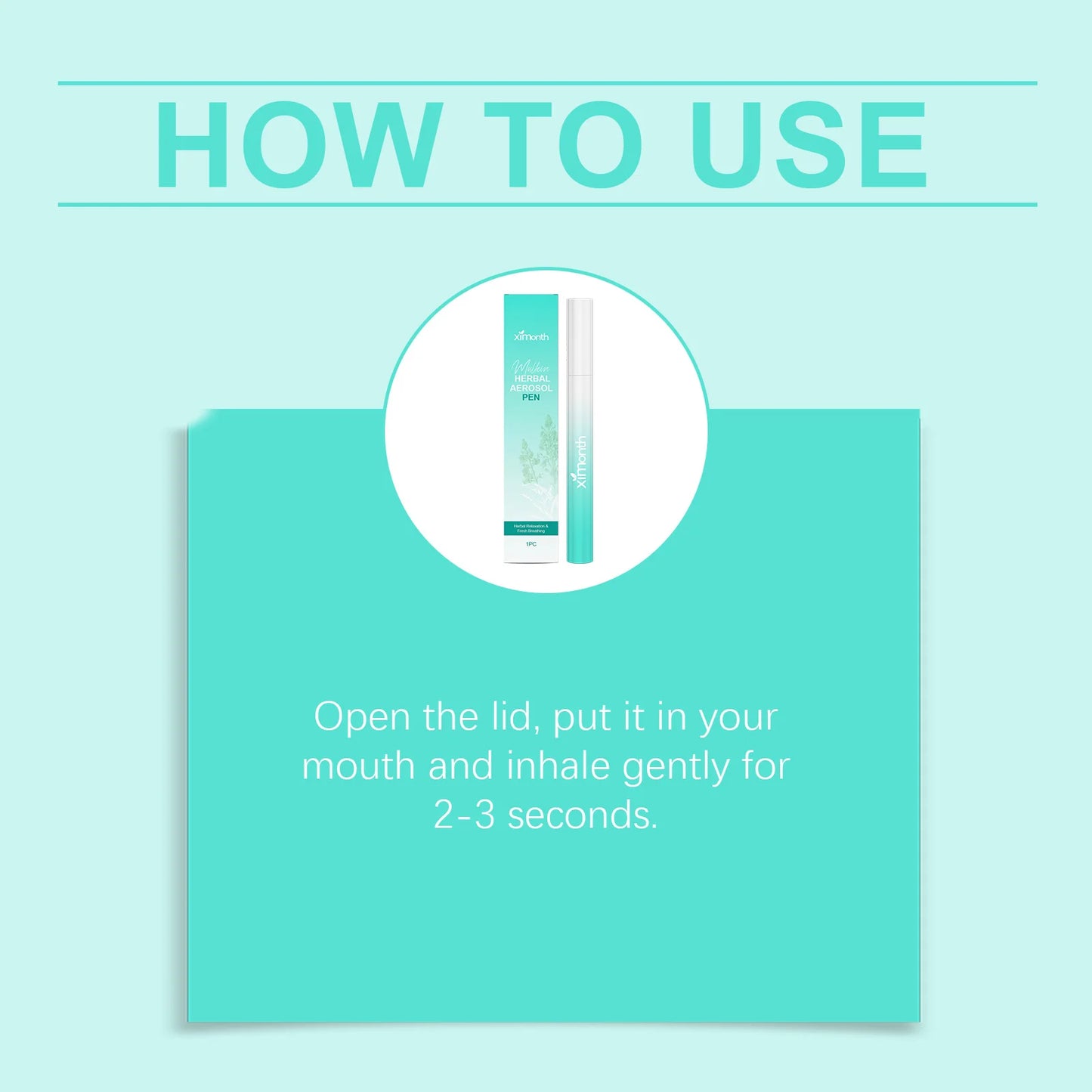 Herbal Diffusion Pen Nicotine free for Respiratory Health: Lung Cleansing  Repair Inhalation Stick