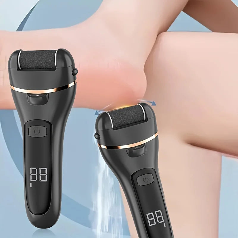  Electric Foot Grinder - USB-Powered Callus Remover with Adjustable Speed Settings 