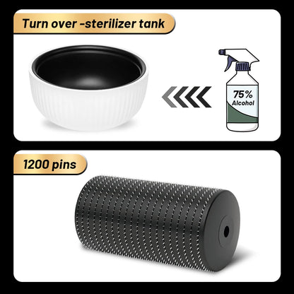 Bio Roller G4 Microneedle Derma Roller with 1200 Titanium Pins