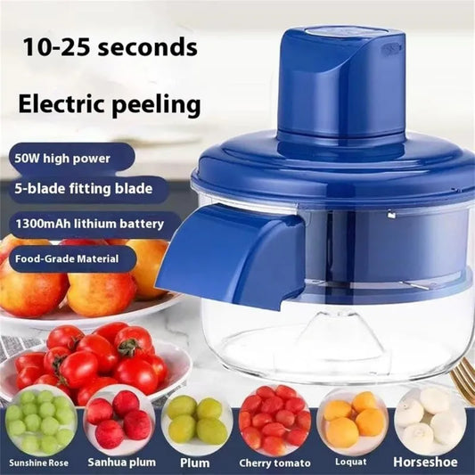Automatic Veggie/Fruit Garlic Peeler Machine Electric -Kitchen Gadget