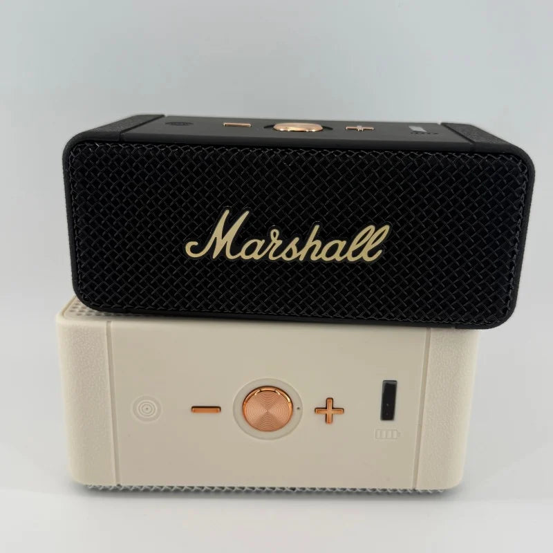 Marshall EMBERTON Portable Bluetooth Speaker - Wireless Retro Music Player with Stereo Subwoofer for Home and Sports