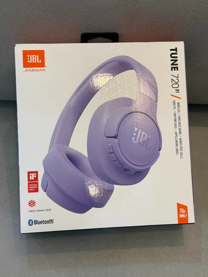 JBL Tune 720BT Wireless On-Ear Headphones with Bluetooth 5.0 and Noise Cancelling Technology for Gaming and Sports