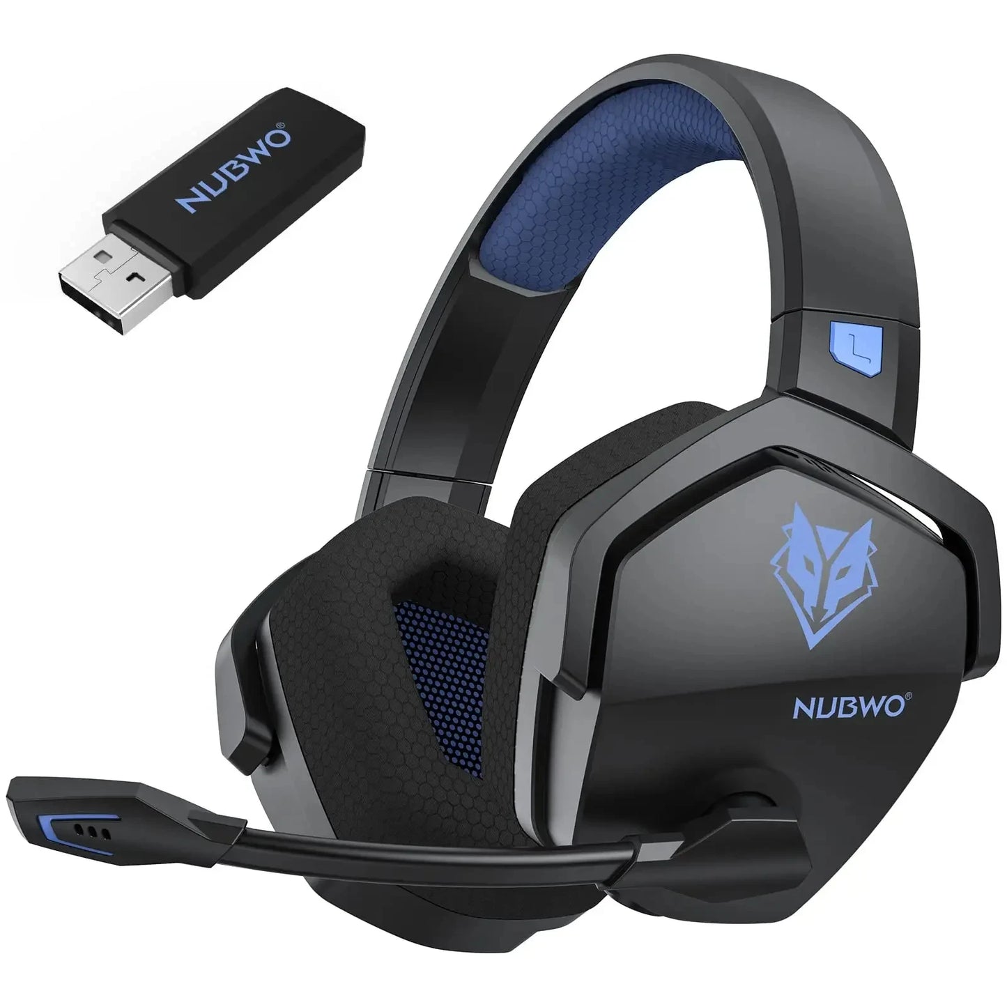G06 Dual Wireless Gaming Headset with Microphone for PS5, PS4, PC, Mobile, and Switch - 2.4GHz Bluetooth 5.3 Gaming Headphones