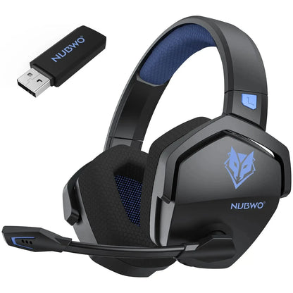 G06 Dual Wireless Gaming Headset with Microphone for PS5, PS4, PC, Mobile, and Switch - 2.4GHz Bluetooth 5.3 Gaming Headphones