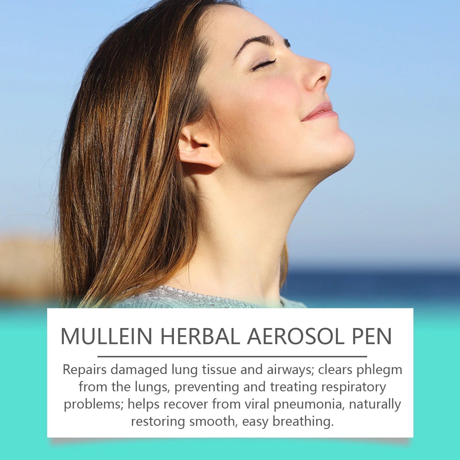 Herbal Diffusion Pen Nicotine free for Respiratory Health: Lung Cleansing  Repair Inhalation Stick