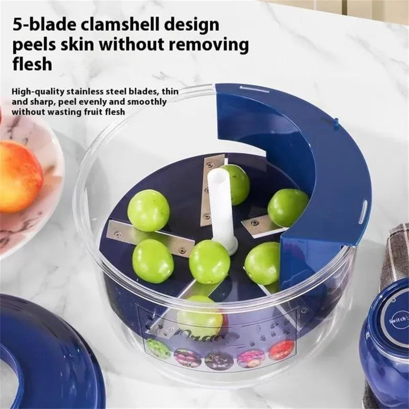 Automatic Veggie/Fruit Garlic Peeler Machine Electric -Kitchen Gadget