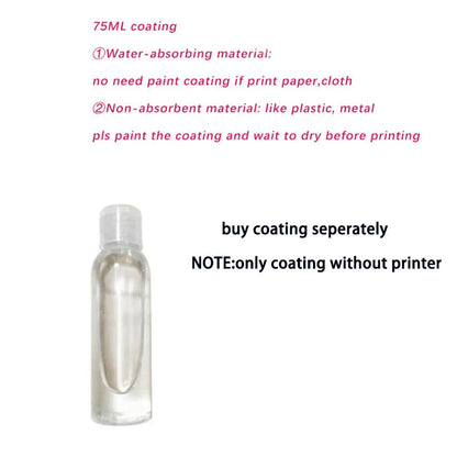 Portable Mini Handheld Inkjet Printer with WiFi and USB Connectivity for iOS and Android