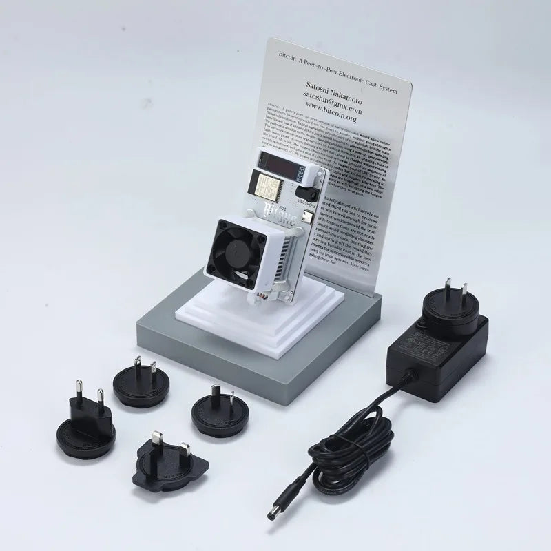 Bitaxe Gamma 601 Bitcoin Miner - 1.2Th/S, 18W, Open Source with Power Supply