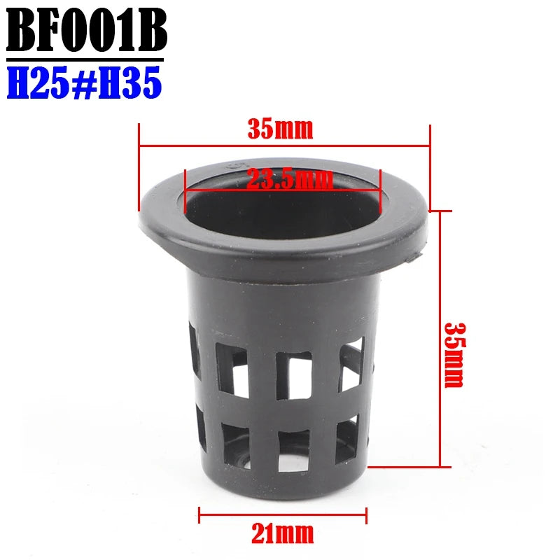 50-Piece Hydroponic Basket Set for Soilless Vegetable Cultivation - Multi-Size Aeroponic Plastic Planting Mesh Pots